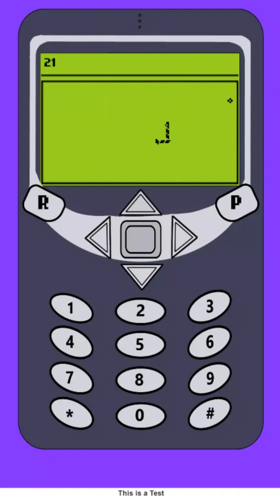 Zrzuty ekranu Classic Snake Game