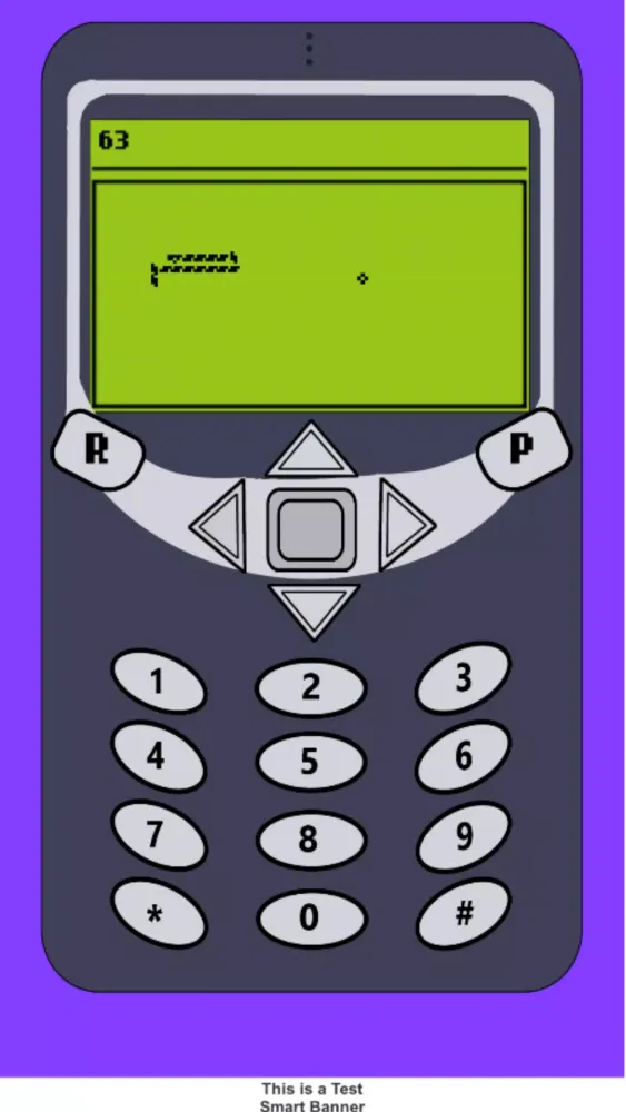 Zrzuty ekranu Classic Snake Game
