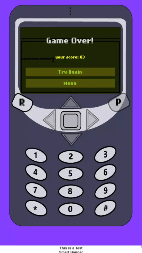Zrzuty ekranu Classic Snake Game