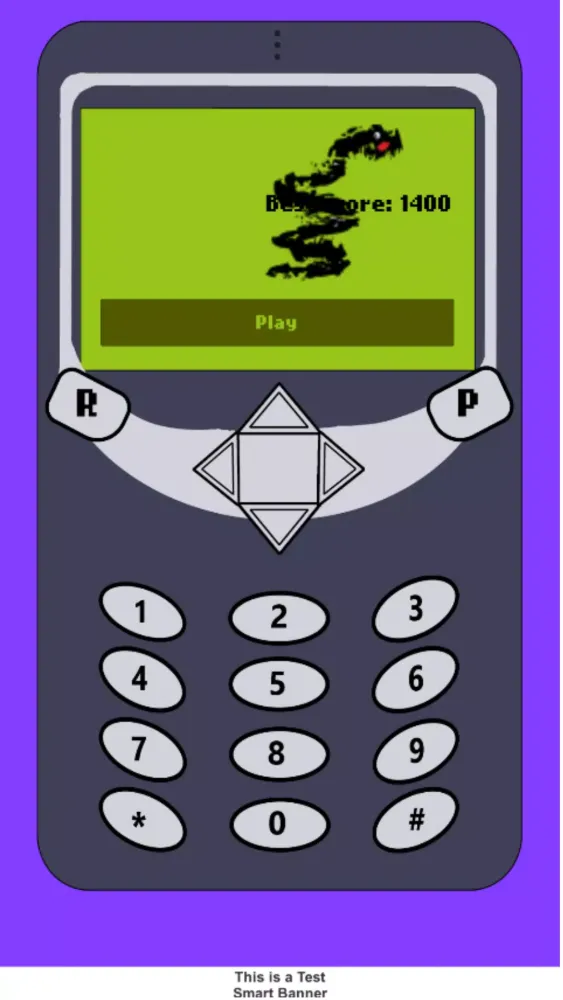 Zrzuty ekranu Classic Snake Game