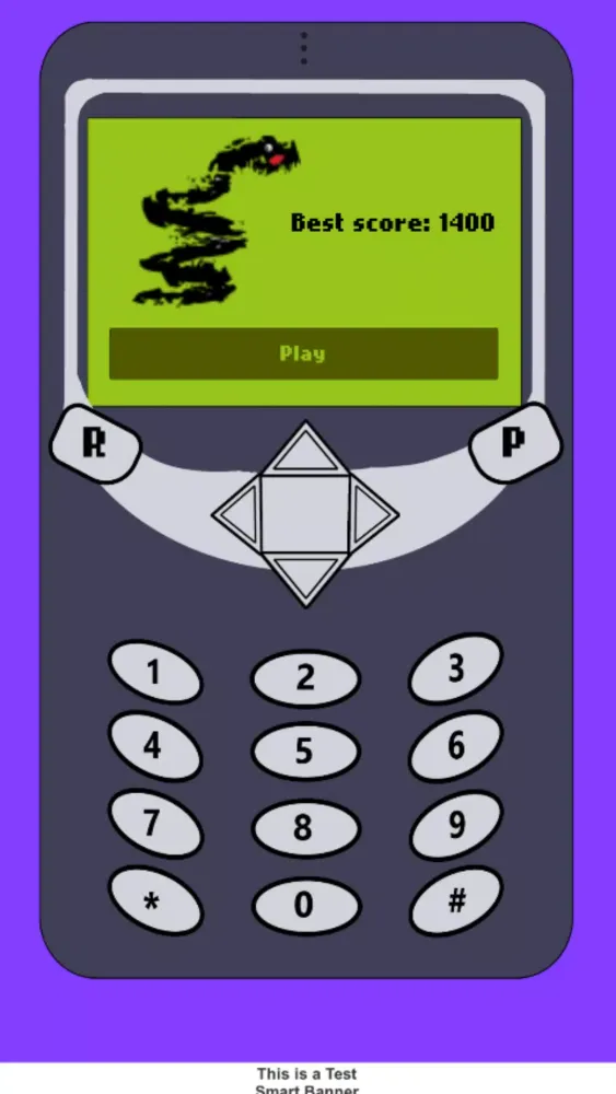 Zrzuty ekranu Classic Snake Game