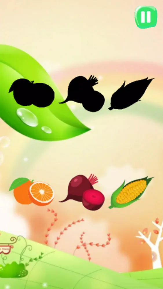 Fruits and Vegetables Puzzle应用截图