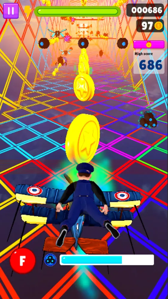 Capturas de tela do Lonely Man's Space Adventure