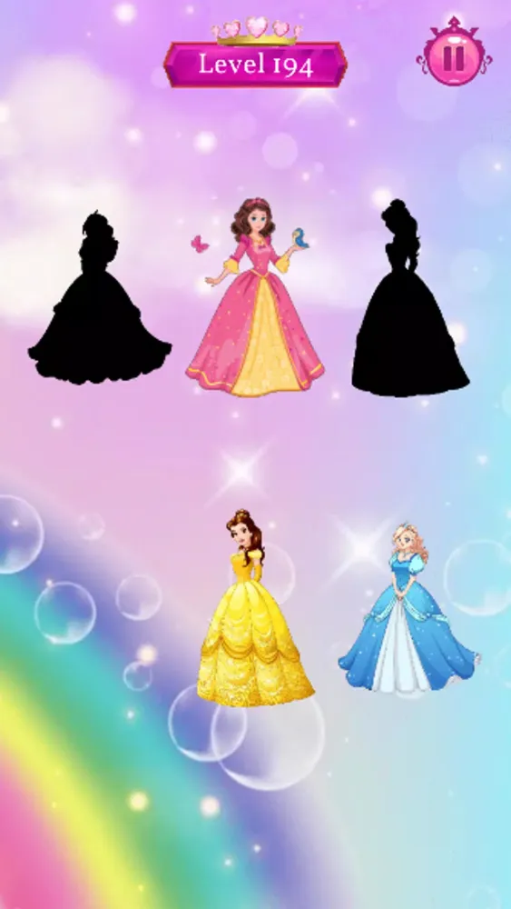 Princess Shadow Puzzle Game应用截图