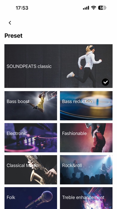 SOUNDPEATS স্ক্রিনশট