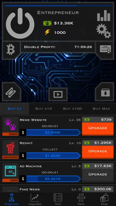 Скриншоты Cyber Tycoon