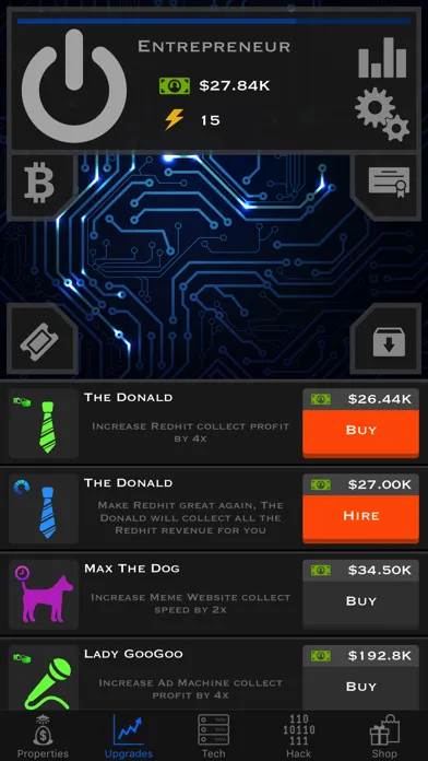 Скриншоты Cyber Tycoon