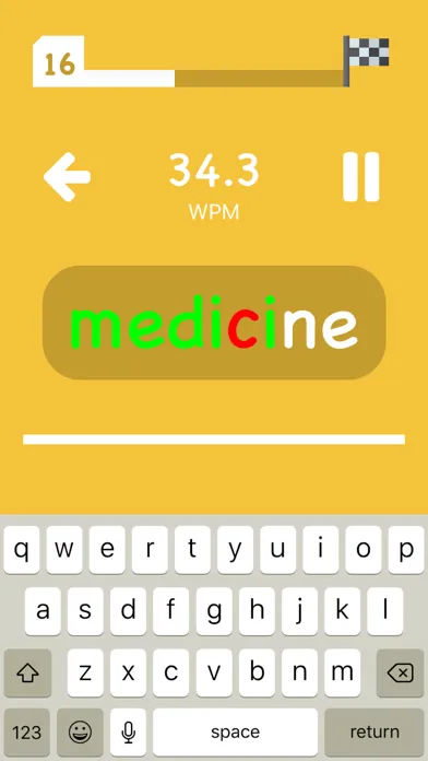 Type Flash - typing game स्क्रीनशॉट