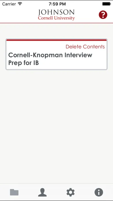 Cornell-Knopman Interview Prep for IB スクリーンショット