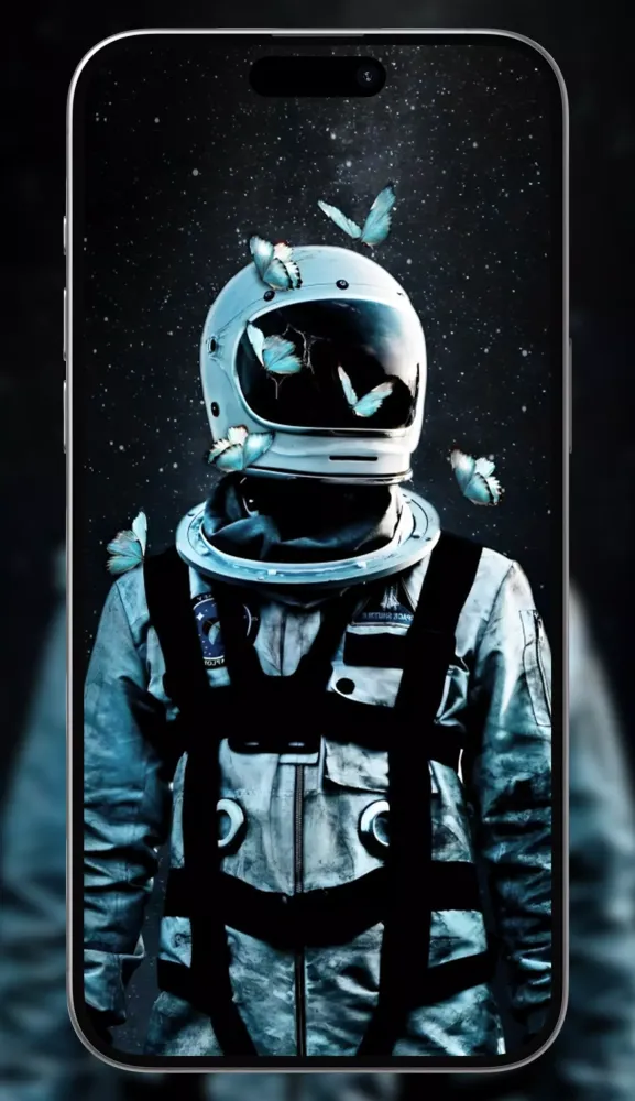 Capturas de tela do Astronaut Art Wallpapers