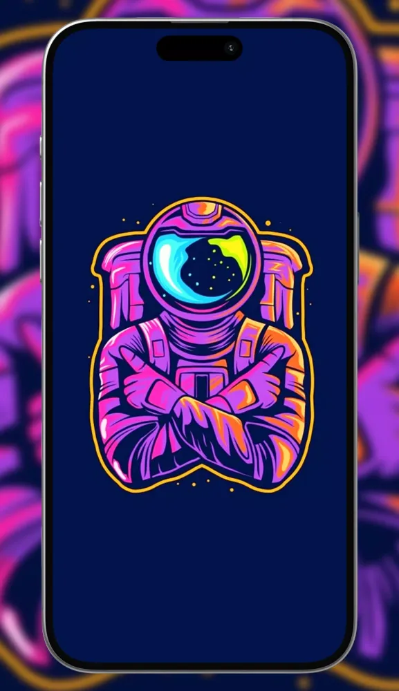 Capturas de tela do Astronaut Art Wallpapers