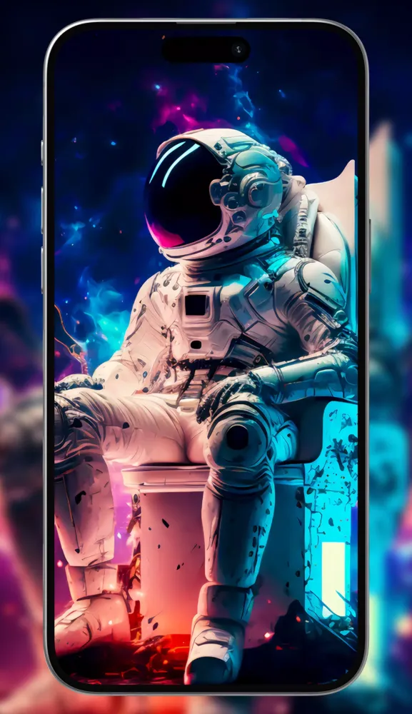 Capturas de tela do Astronaut Art Wallpapers