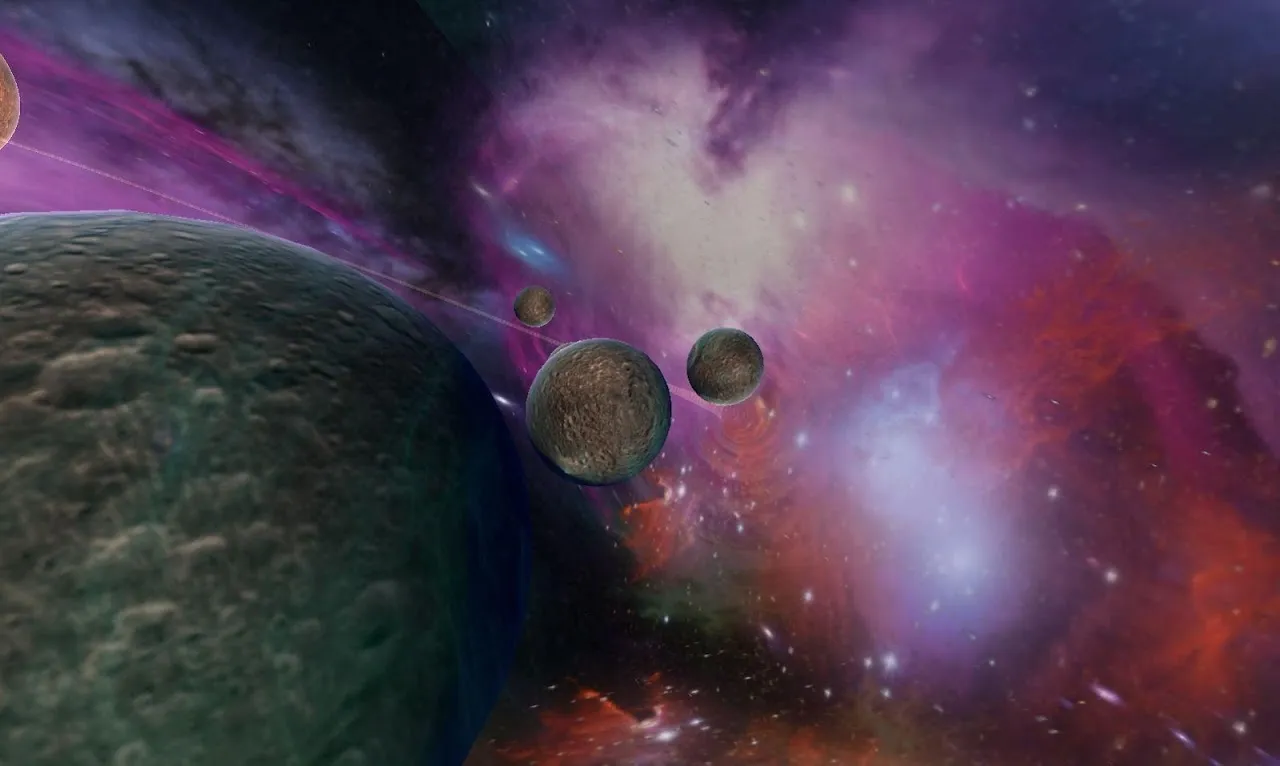 Cosmic Roller Coaster Screenshots