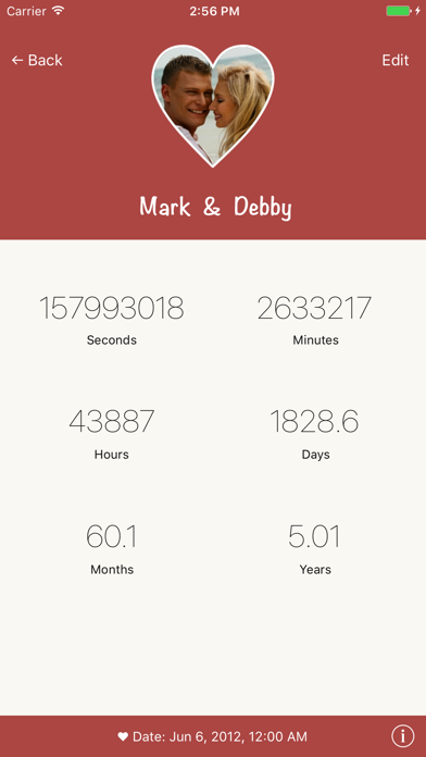 Capturas de pantalla de Love Counter - Dating Tracker