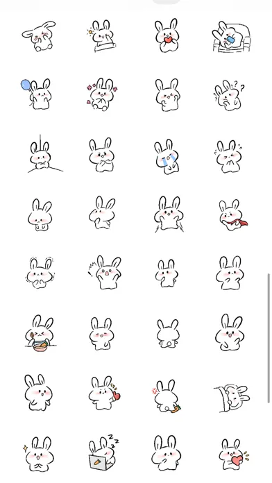 Capturas de tela do Cozy Cute Bunny