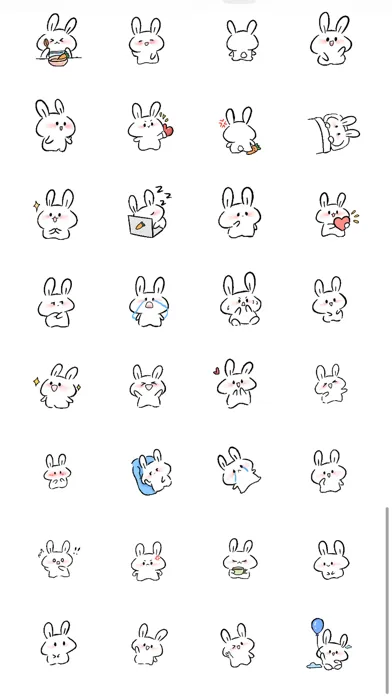 Capturas de tela do Cozy Cute Bunny