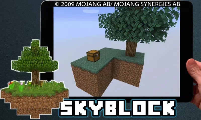 Addon SkyBlock Map سکرین شاٹس