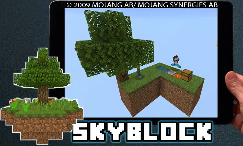 Addon SkyBlock Map سکرین شاٹس