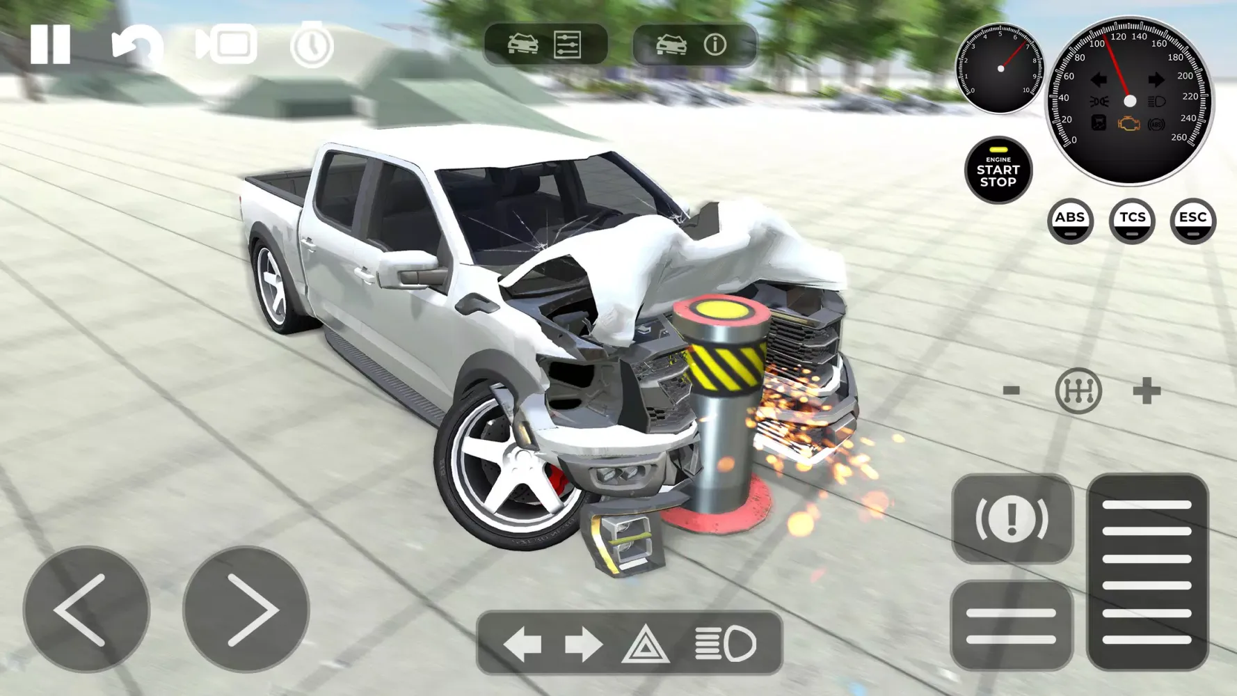 Beam Drive Crashes Original 3D Screenshots