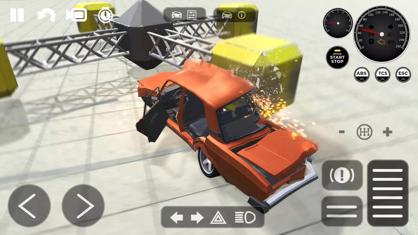 Beam Drive Crashes Original 3D Screenshots