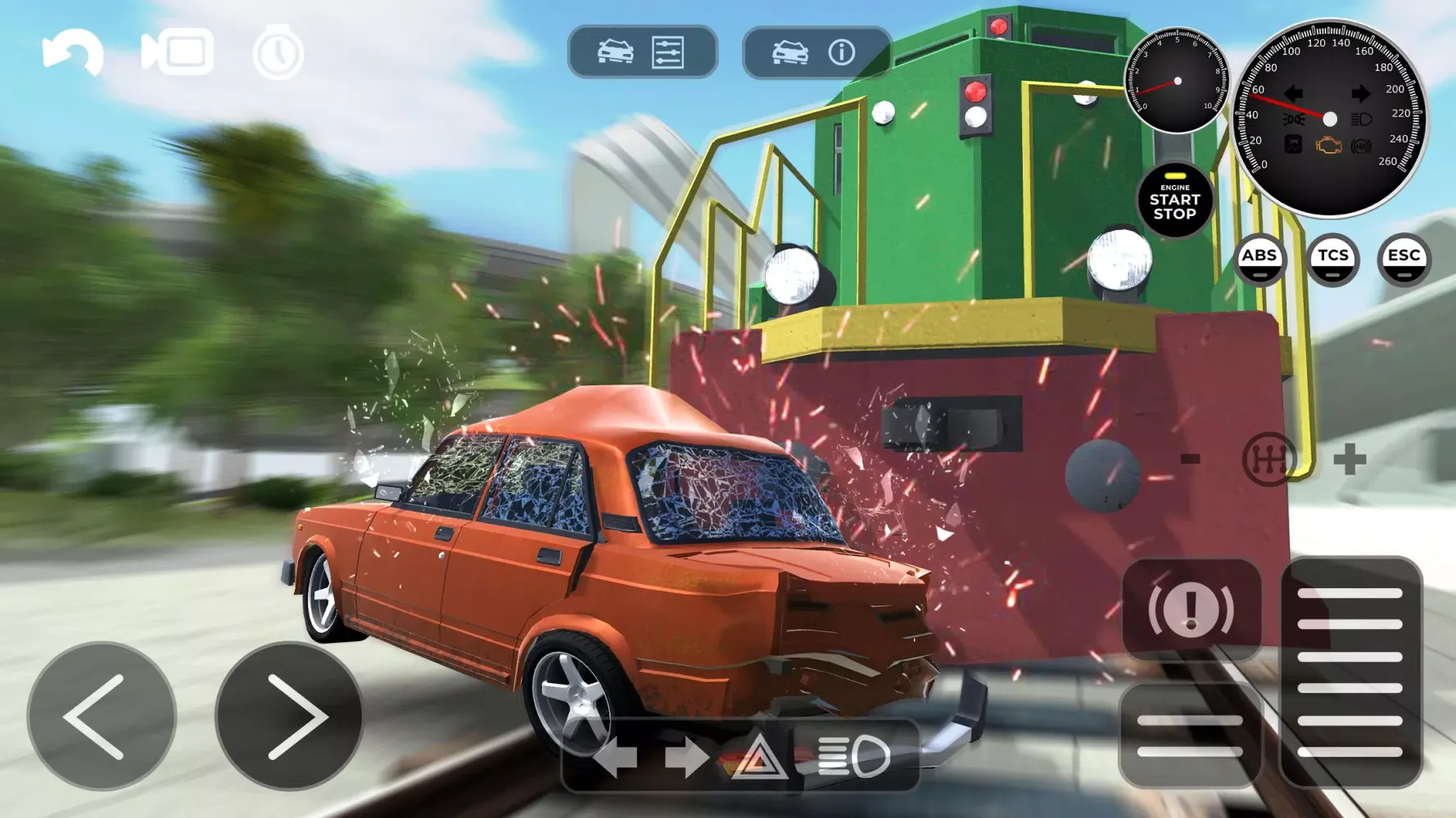 Beam Drive Crashes Original 3D Screenshots