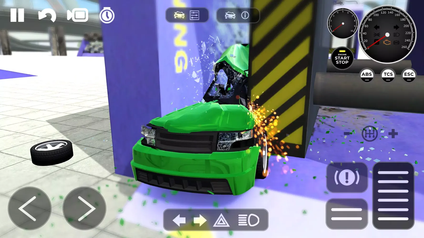 Beam Drive Crashes Original 3D Screenshots