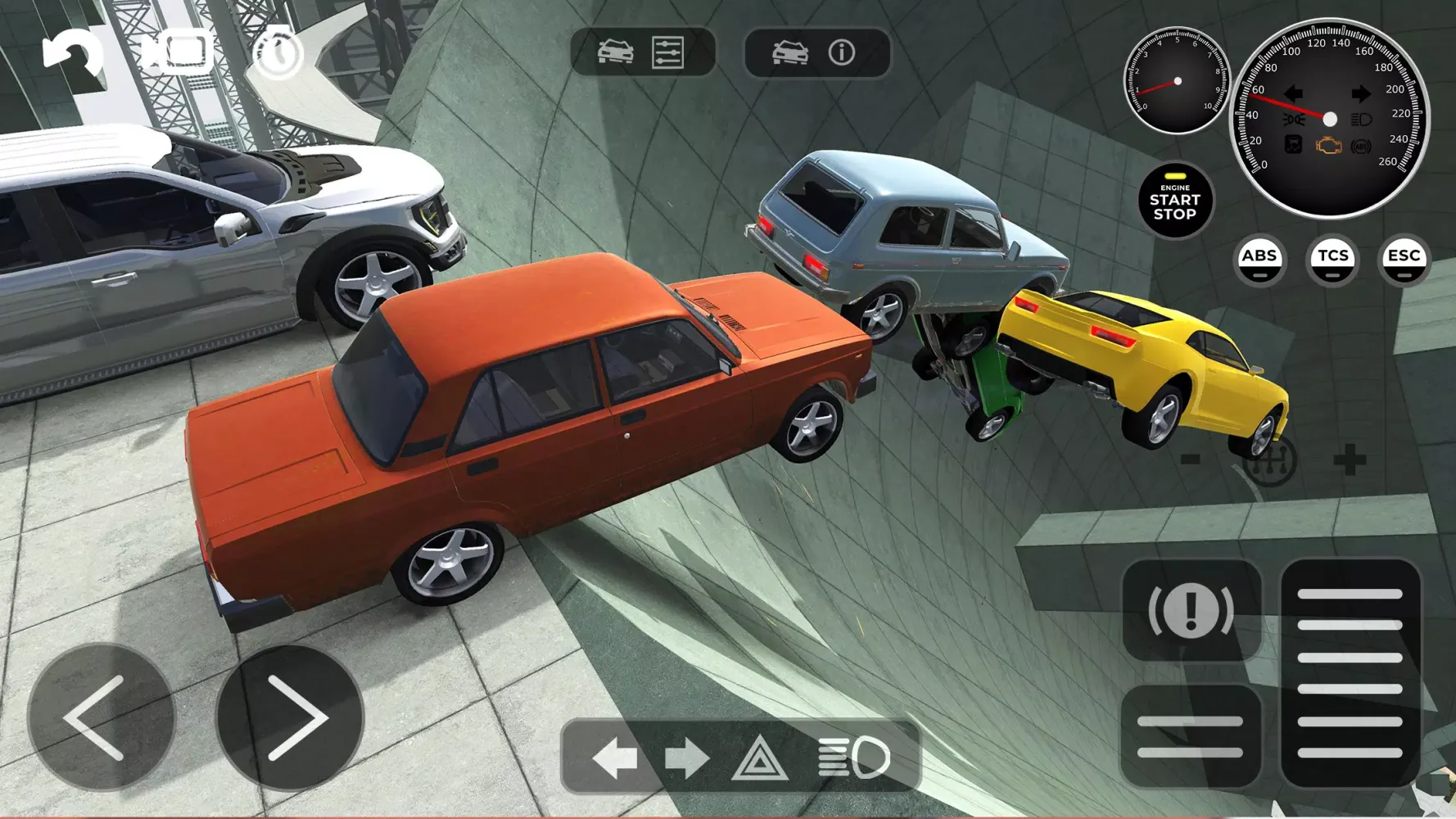 Beam Drive Crashes Original 3D Screenshots