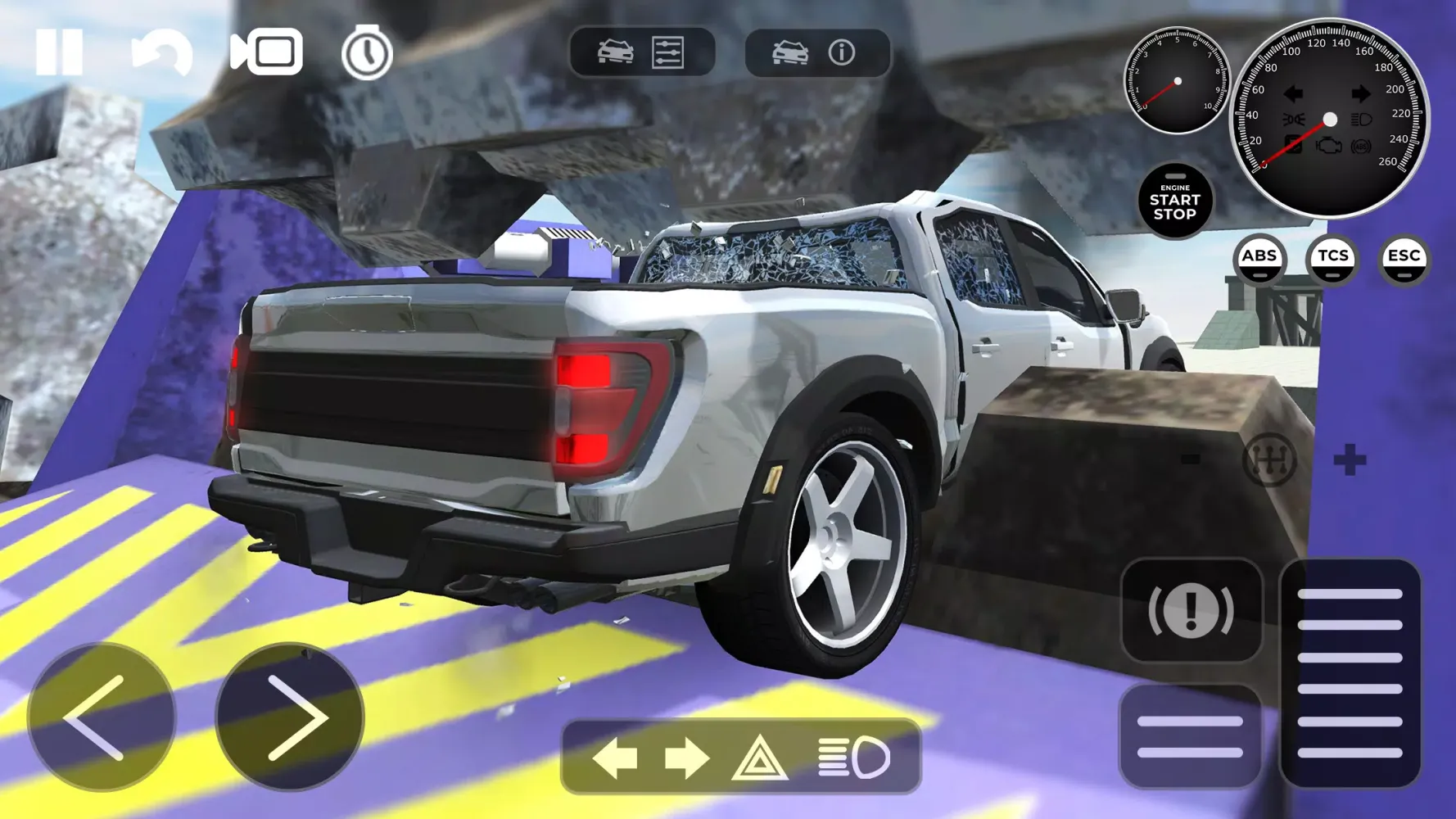 Beam Drive Crashes Original 3D Screenshots