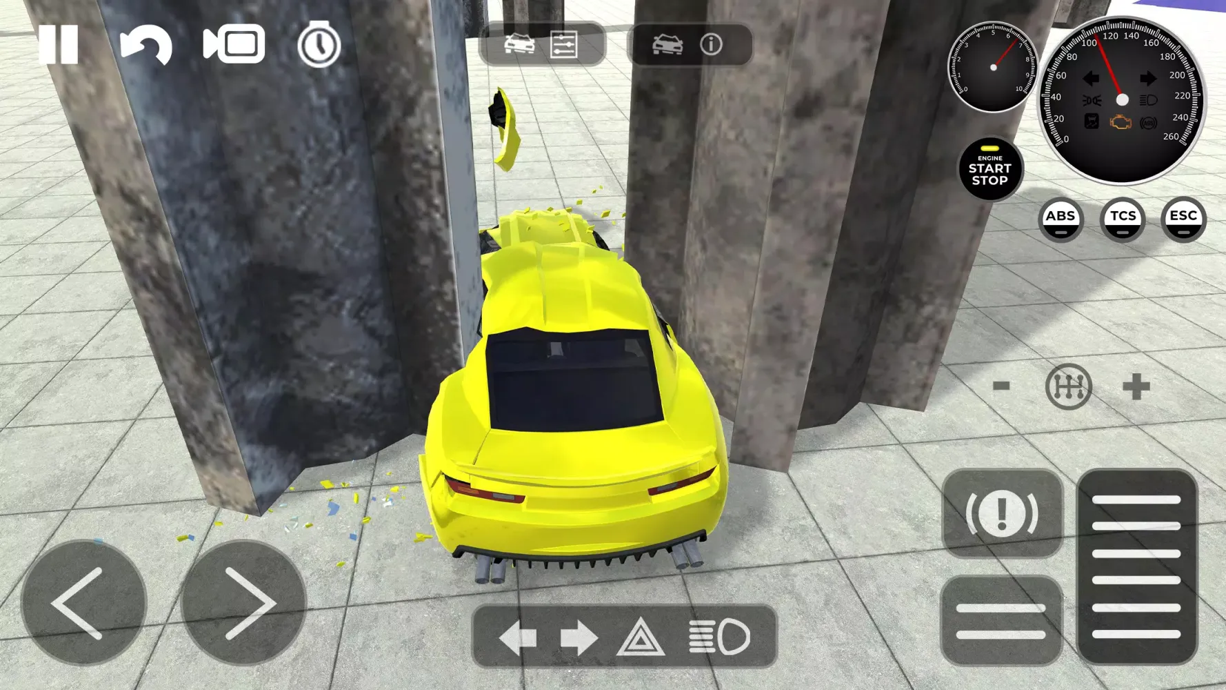 Beam Drive Crashes Original 3D Screenshots