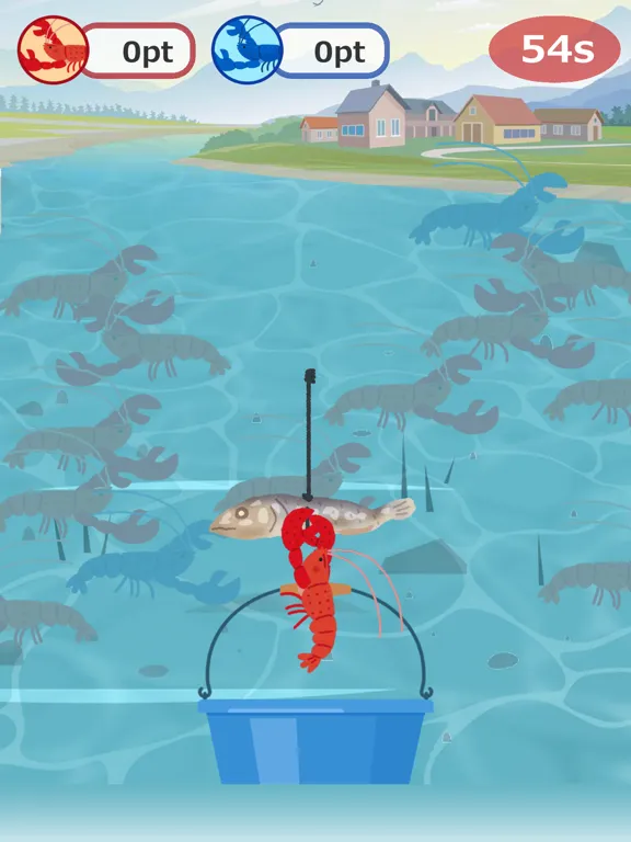 Tangkapan layar Crayfish fishing iPad 