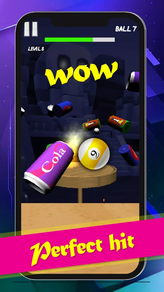 Cans Knock Down:Hit The Cans سکرین شاٹس