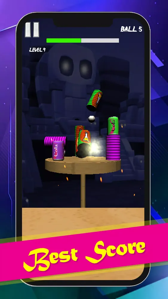 Cans Knock Down:Hit The Cans سکرین شاٹس