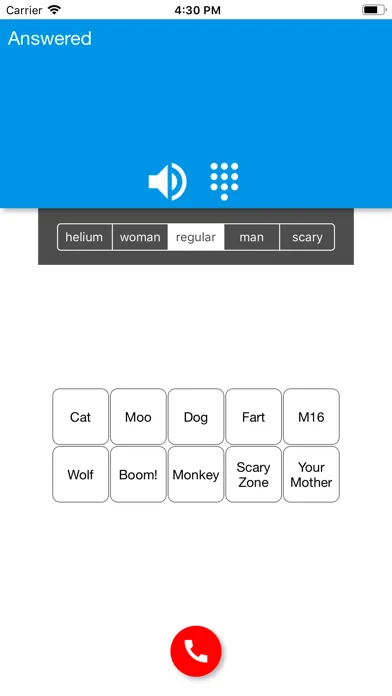 Скриншоты Funcall - Voice Changer & Rec