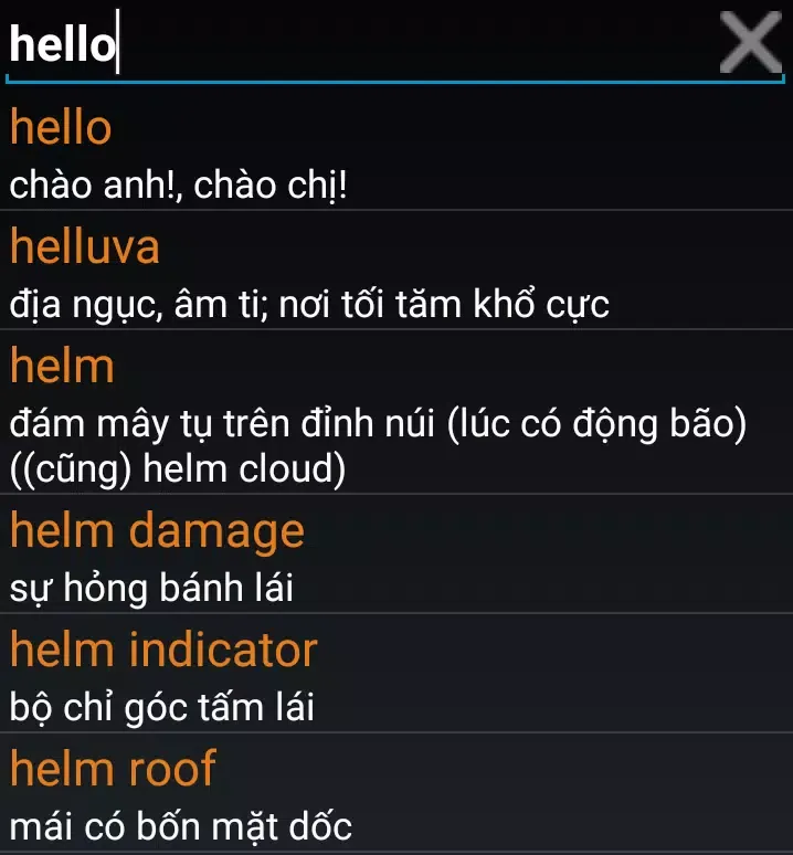 CamDict Screenshots