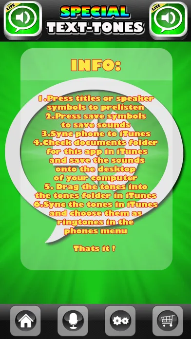 Screenshot di Special Text Tones Lite