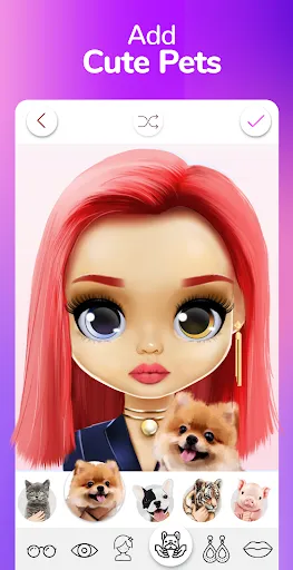 Dollicon: Doll Avatar Maker 스크린샷