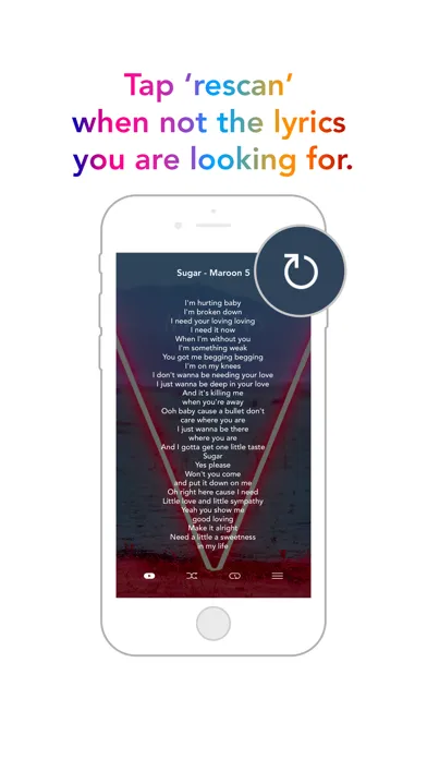 Captures d'écran de Lyrics+ Pro