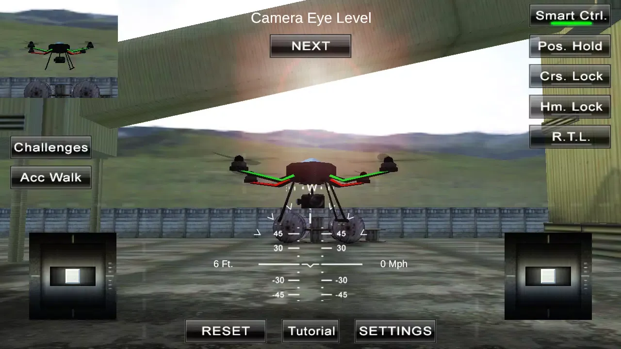 Quadcopter FX Simulator スクリーンショット