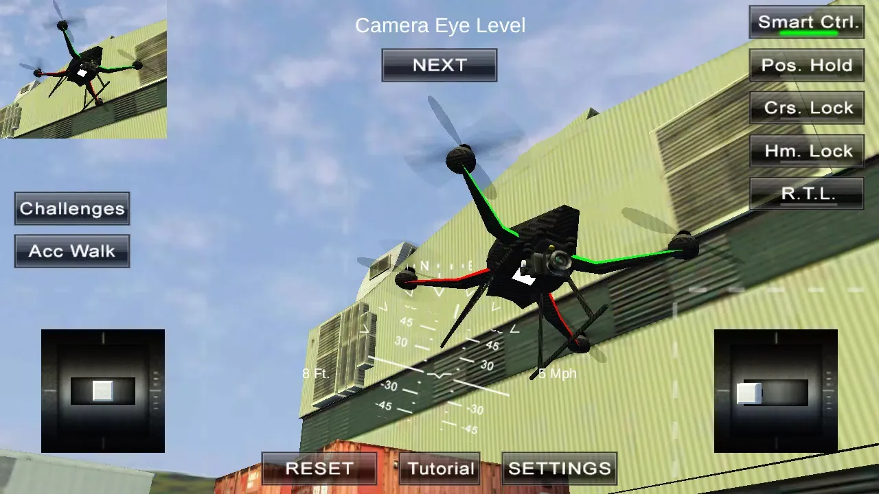 Quadcopter FX Simulator スクリーンショット