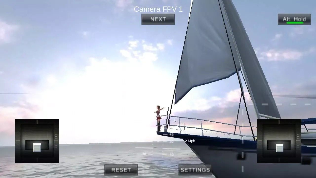Quadcopter FX Simulator スクリーンショット