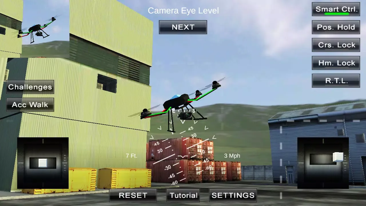 Quadcopter FX Simulator スクリーンショット