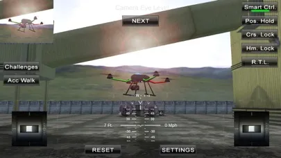 Screenshot di QuadcopterFx Simulator