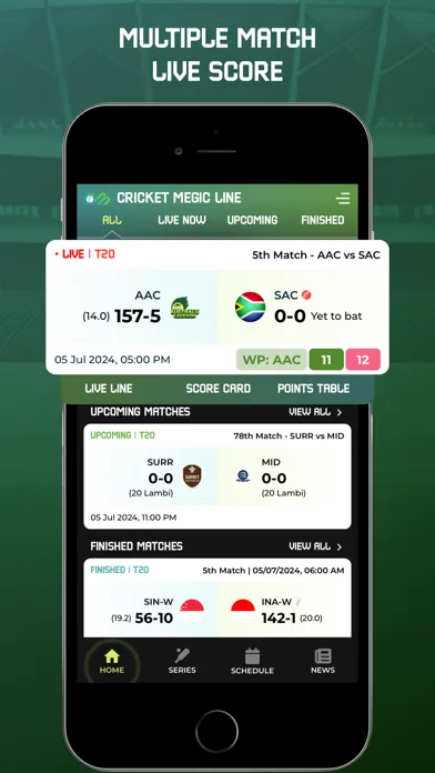 Cricket Magic Line Screenshots
