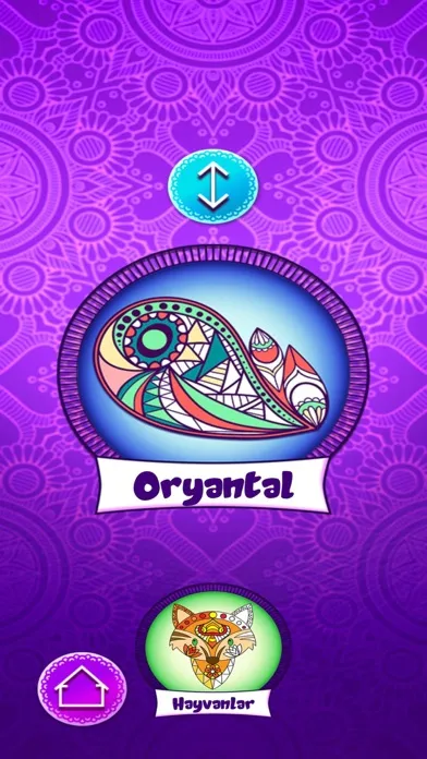 Mandala Boyama Kitabı ASMR スクリーンショット