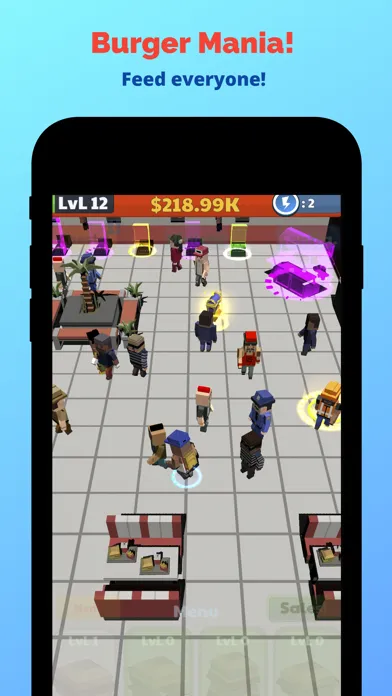 Burger Mania! - Idle Tycoon Screenshots