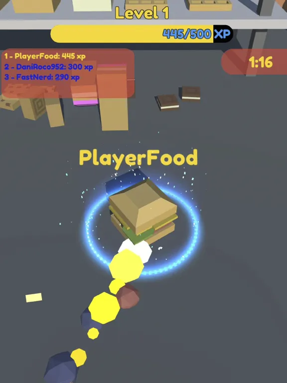 ภาพหน้าจอของ Food.io - Food Fight iPad 