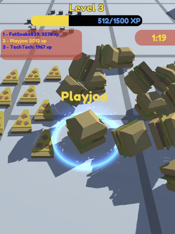 ภาพหน้าจอของ Food.io - Food Fight iPad 