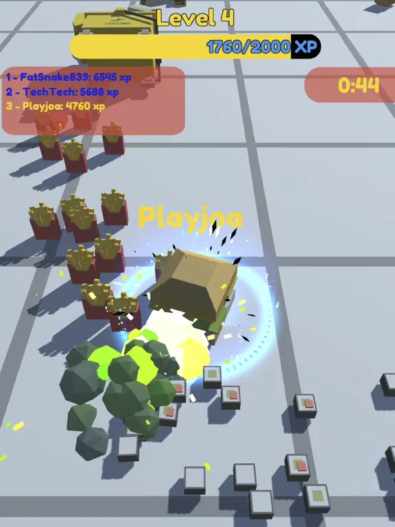 ภาพหน้าจอของ Food.io - Food Fight iPad 