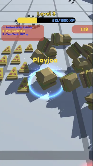 ภาพหน้าจอของ Food.io - Food Fight