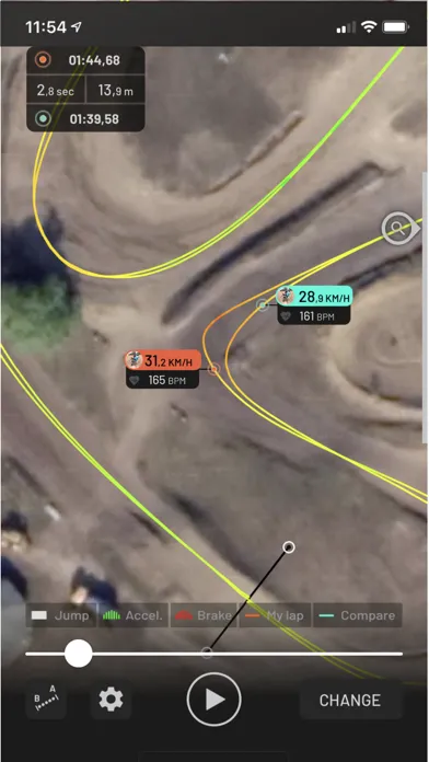 CrossBox Lap Timing スクリーンショット